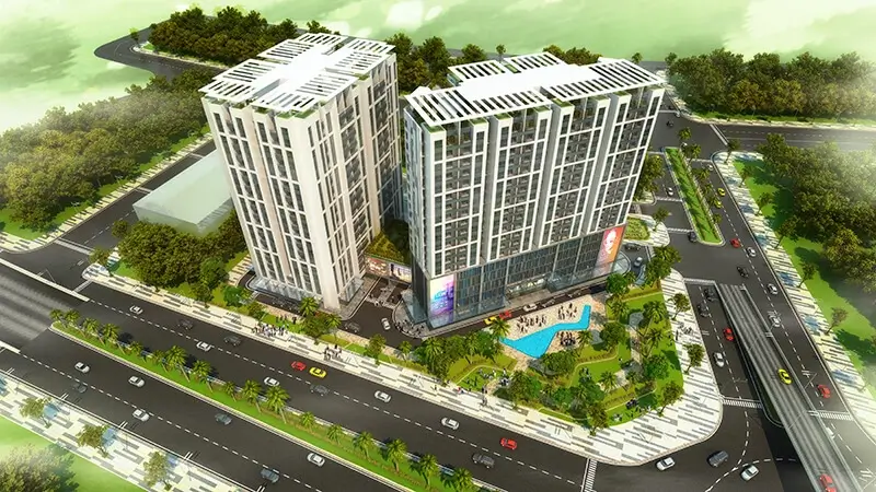 Sơn chung cư Northerm Diamond