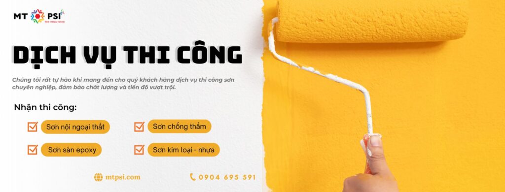 Thi công sơn